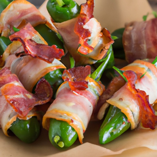 Keto Air Fryer Bacon Wrapped Jalapeno Poppers