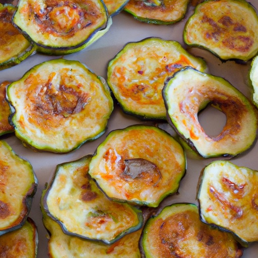 Keto Air Fryer Baked Zucchini Chips